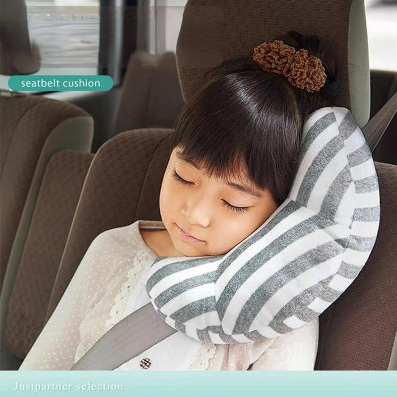 New Cotton Car Accessories Headrest Seat Belt Pillow Car Accessories Neck Pillow Car Universal Seat Belt Headrest